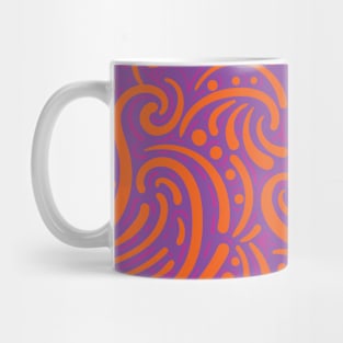 Seamless Tile Pattern - Modern Abstract Paisely Mug